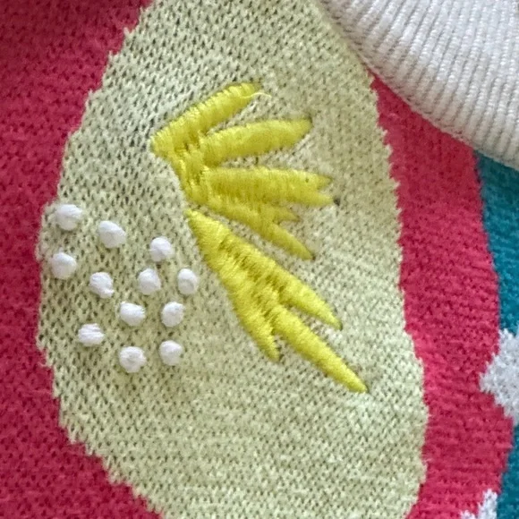 & OTHER STORIES Floral Patterned Sweater 100% cotton size XS - Picture 4 of 13